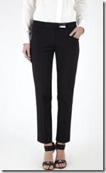 black cropped trouser black cropped trouser
